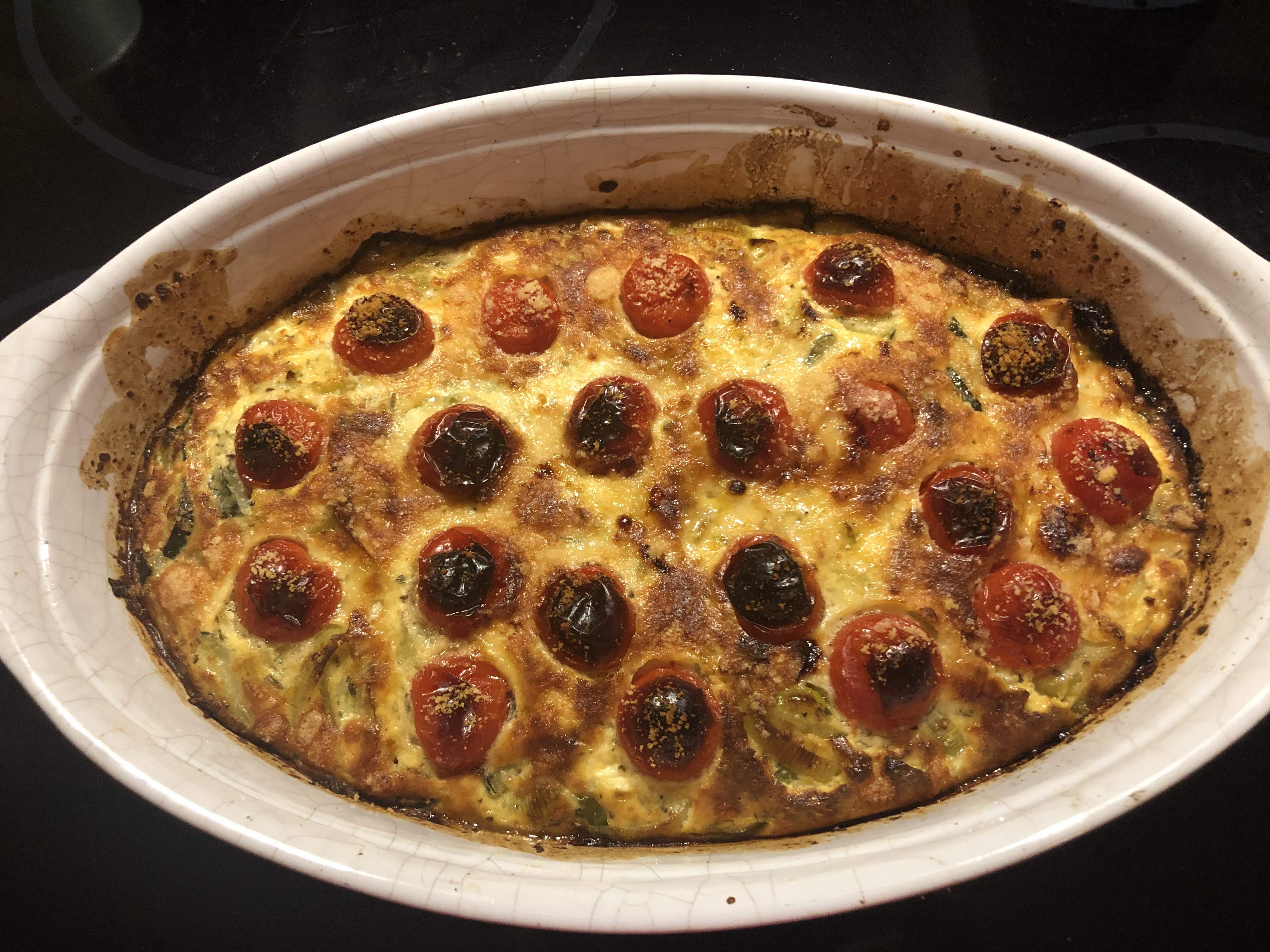 Ricotta-Gemüse-Auflauf