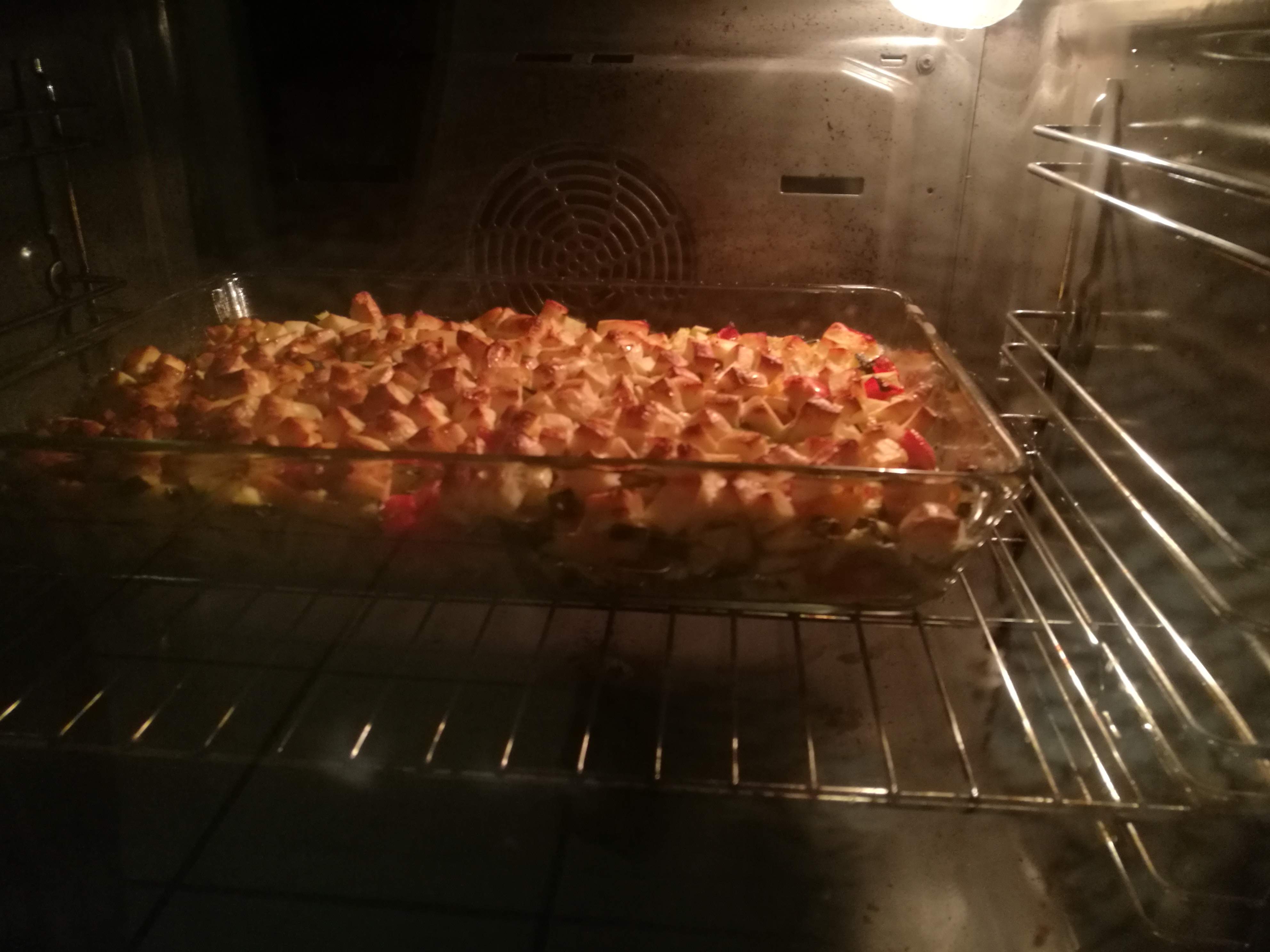 Gratinierter Feta mit Gemüse