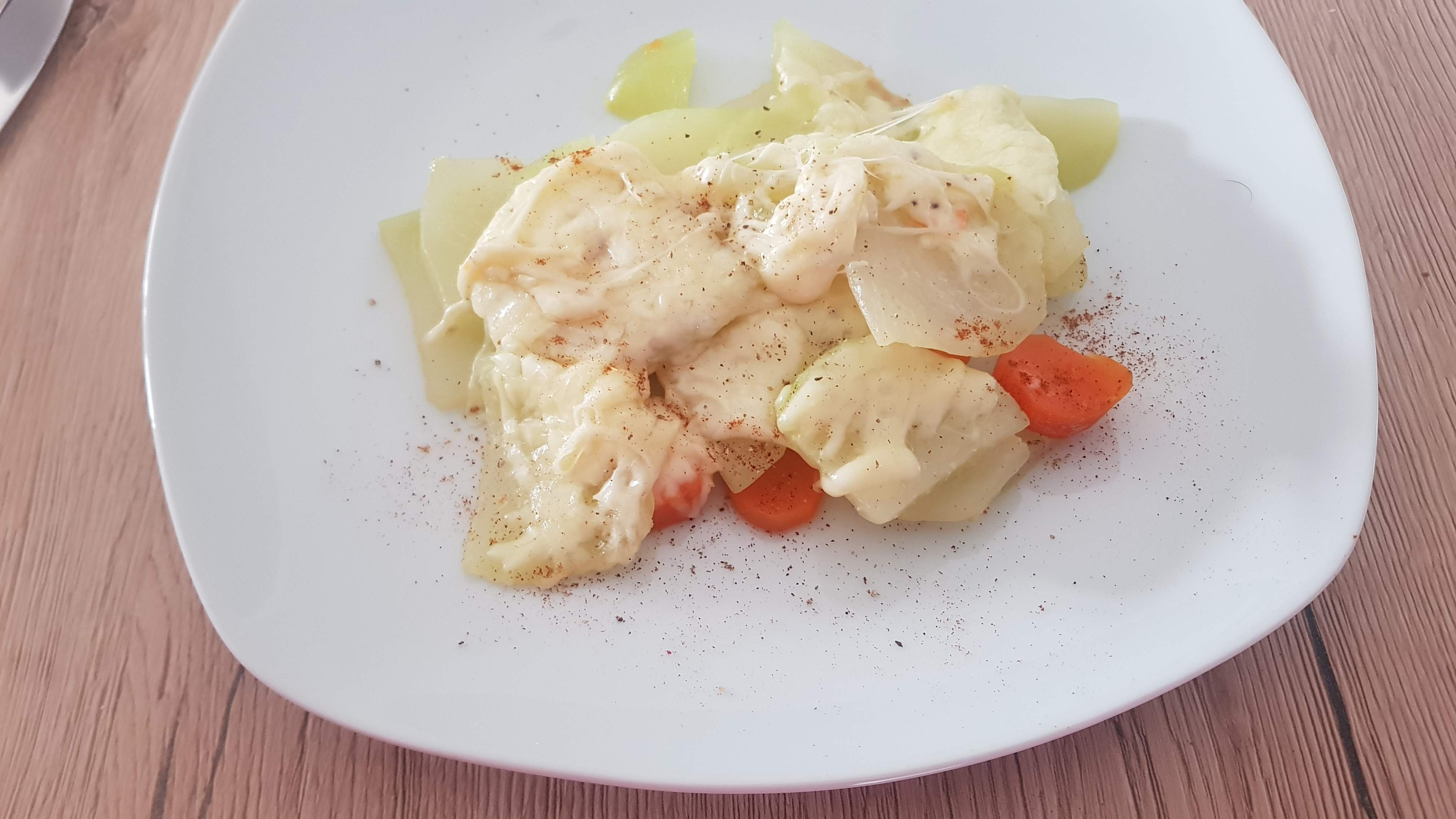 Kohlrabi-Möhren-Gratin