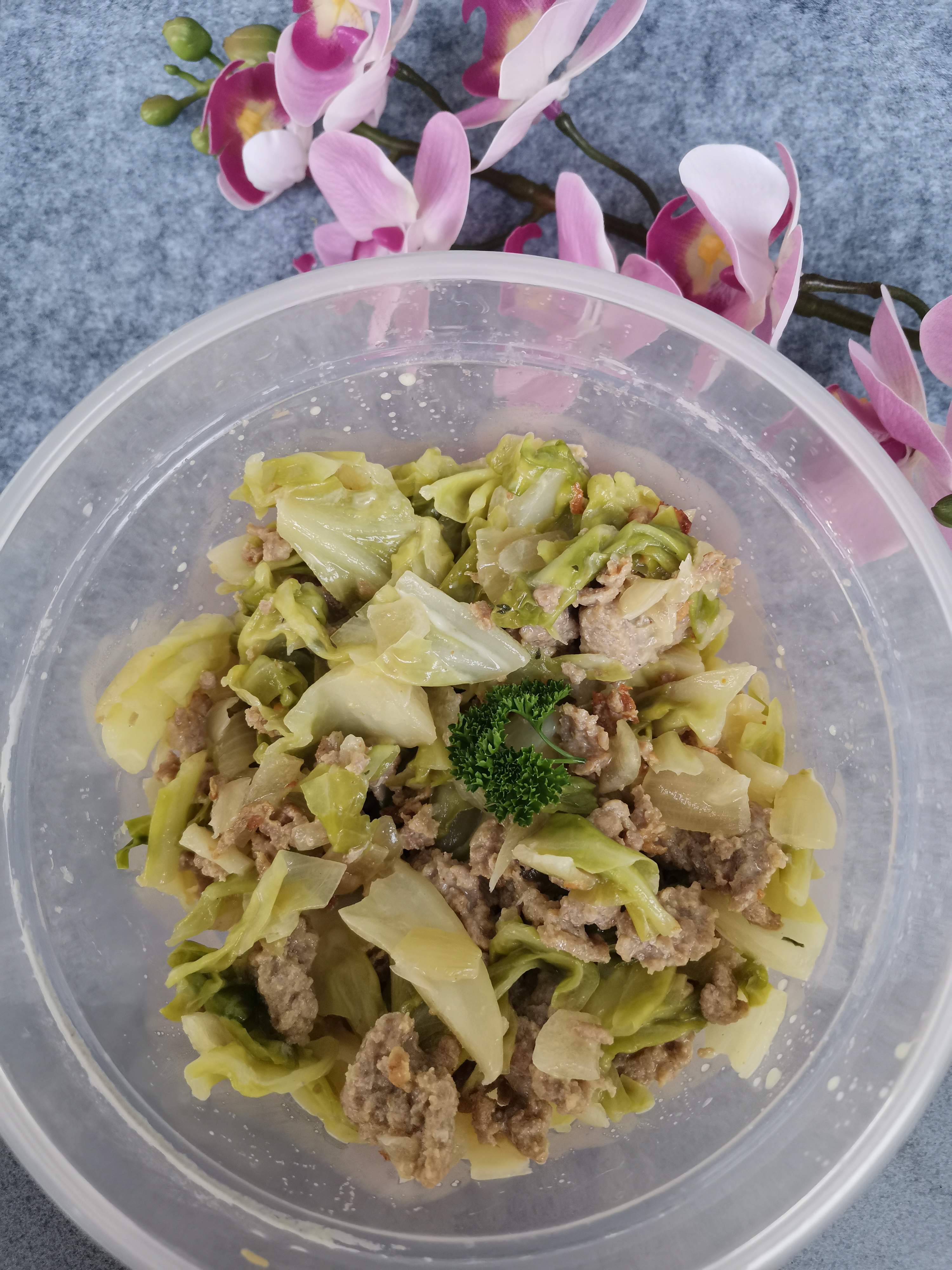 Spitzkohl-Hack-Pfanne