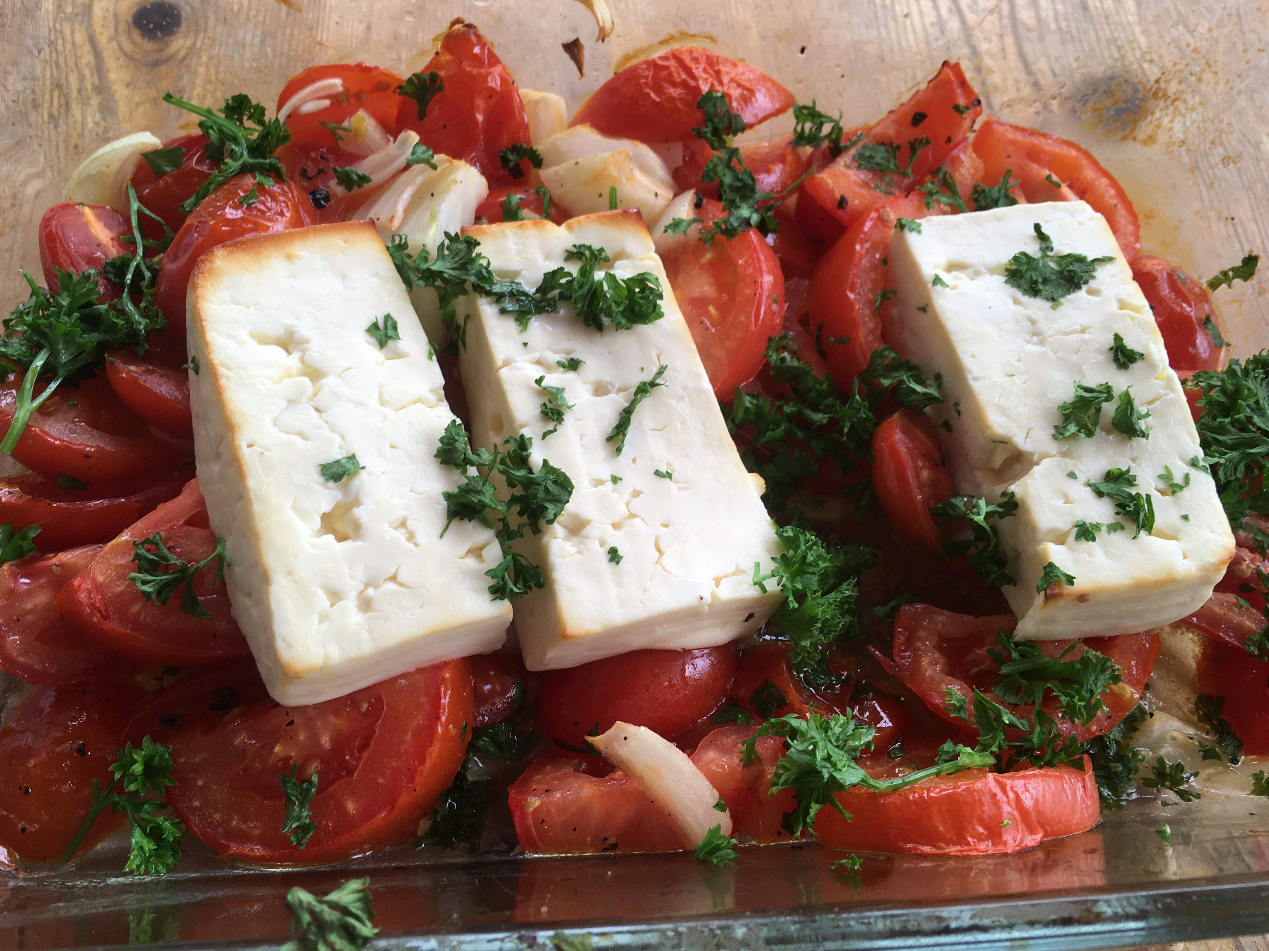 Feta aus dem Ofen