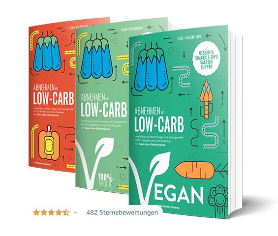Die Low-Carb Bestseller Kochbücher von Essen ohne Kohlenhydrate