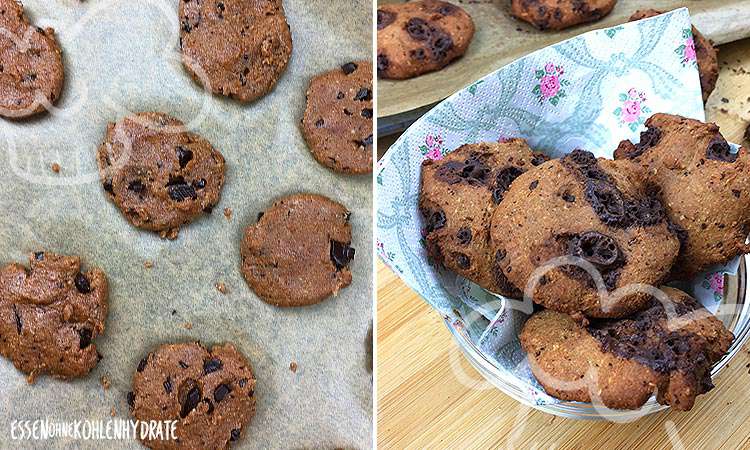 Low-Carb Chocolate Chip Protein-Cookies