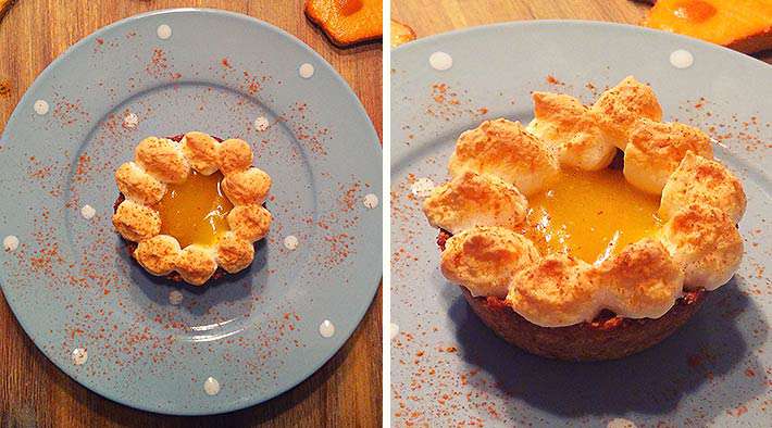 Leckere Low-Carb Mini-Zitronenkuchen mit Baiser
