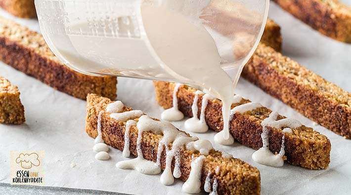 Zuckerfreie Low-Carb Biscottis