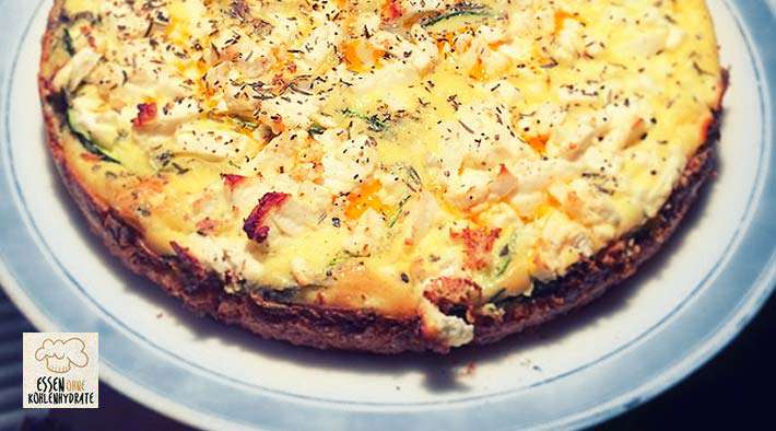 Low-Carb Zucchini-Quark-Quiche