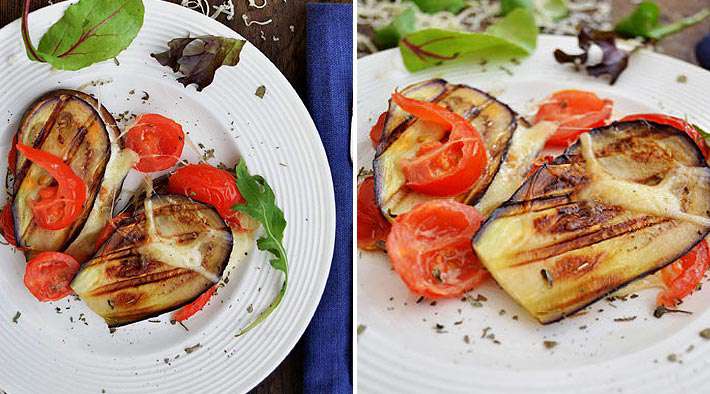 Überbackene Aubergine - Low Carb Rezepte ohne Kohlenhydrate