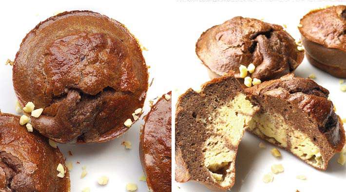 Low-Carb Schoko-Protein Quark-Muffins