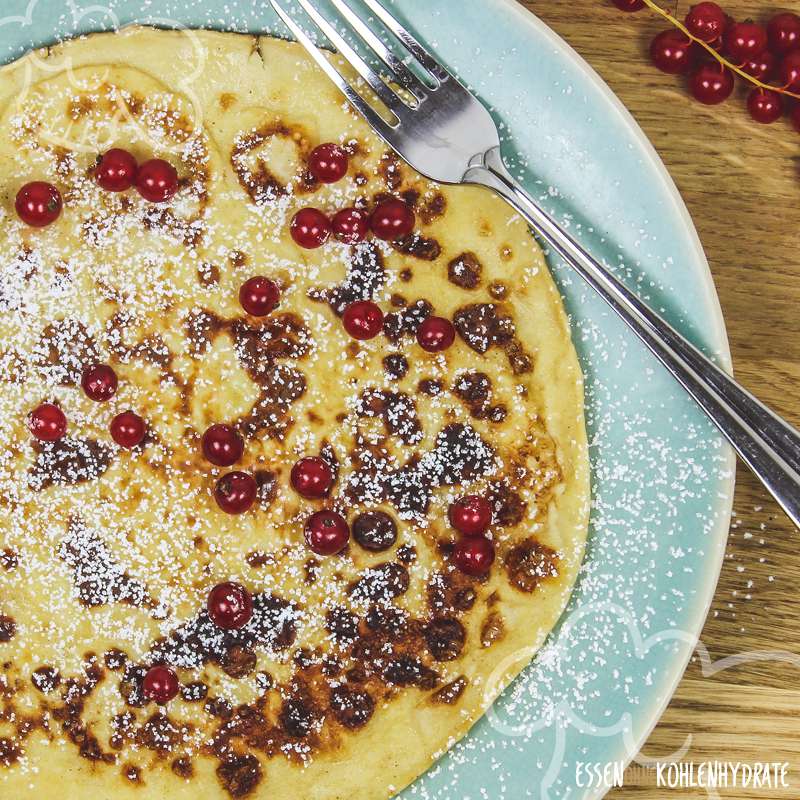 Low-Carb Frischkäse-Pfannkuchen