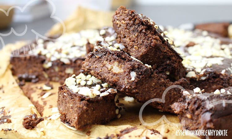 Vegane Low-Carb Brownies