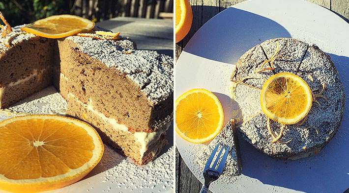 Low-Carb Mandel-Orangenkuchen - Low Carb Rezepte