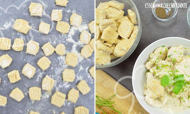 Leckere Low-Carb Gnocchi aus Blumenkohl