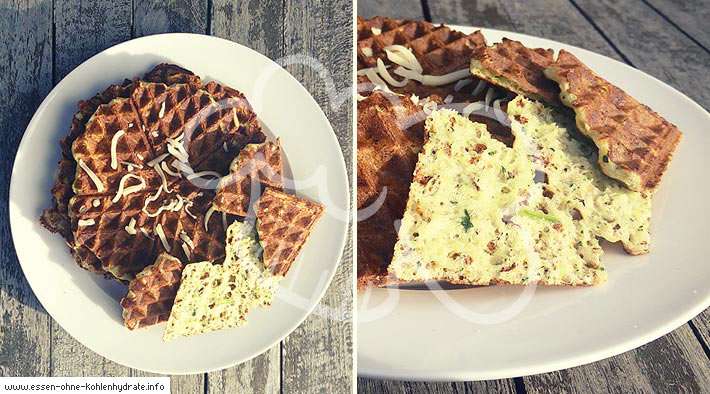 Low-Carb Zucchini-Waffeln