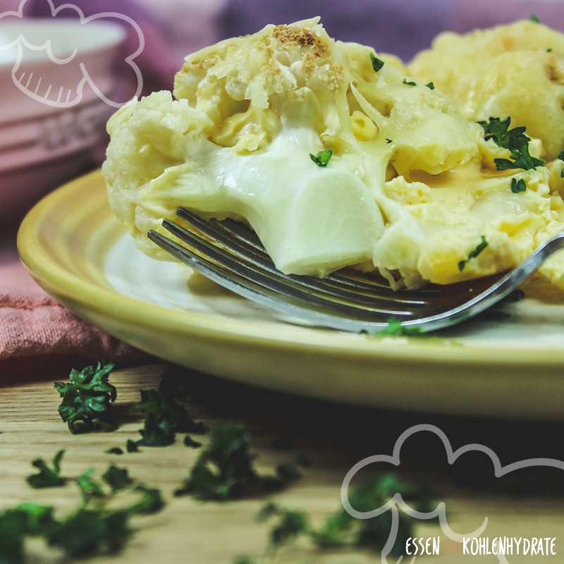 Low-Carb Blumenkohl-Gratin - Essen ohne Kohlenhydrate