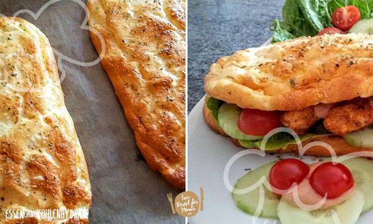 Cheese-Oregano Fitness-Sandwich