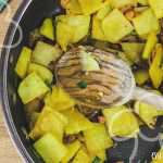 Gebratener Kohlrabi (falsche Bratkartoffeln)-image