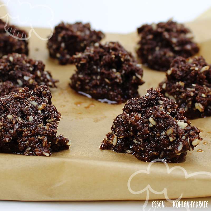 Low-Carb Kokos-Schoko Crossies - Essen ohne Kohlenhydrate