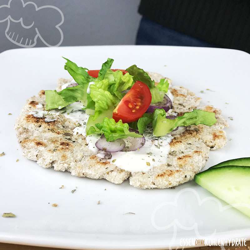 Low-Carb Pita Fladenbrot