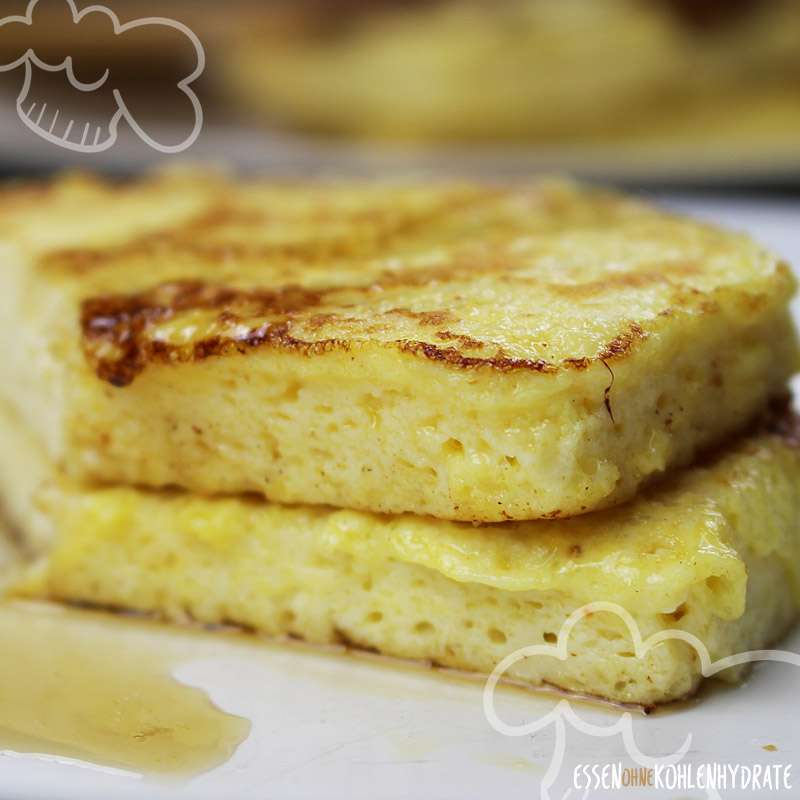 Low-Carb French Toast - Essen ohne Kohlenhydrate
