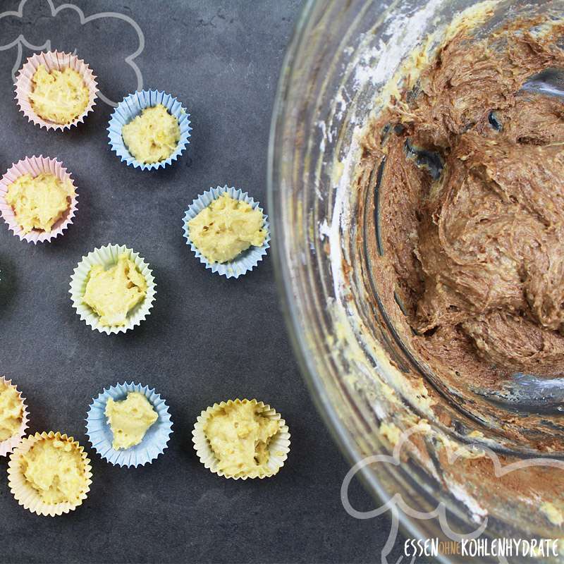 Low-Carb Mini Marmor Muffins