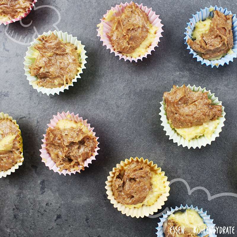 Low-Carb Mini Marmor Muffins