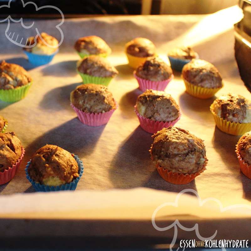 Low-Carb Mini Marmor Muffins