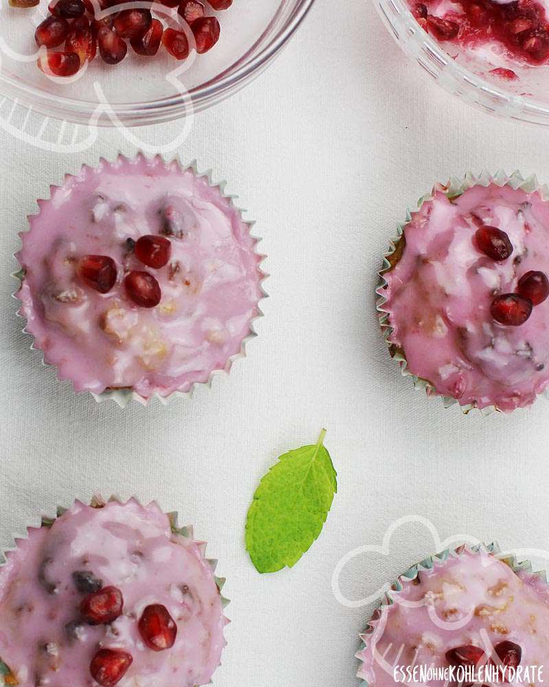 Granatapfel Muffins Pomegranate