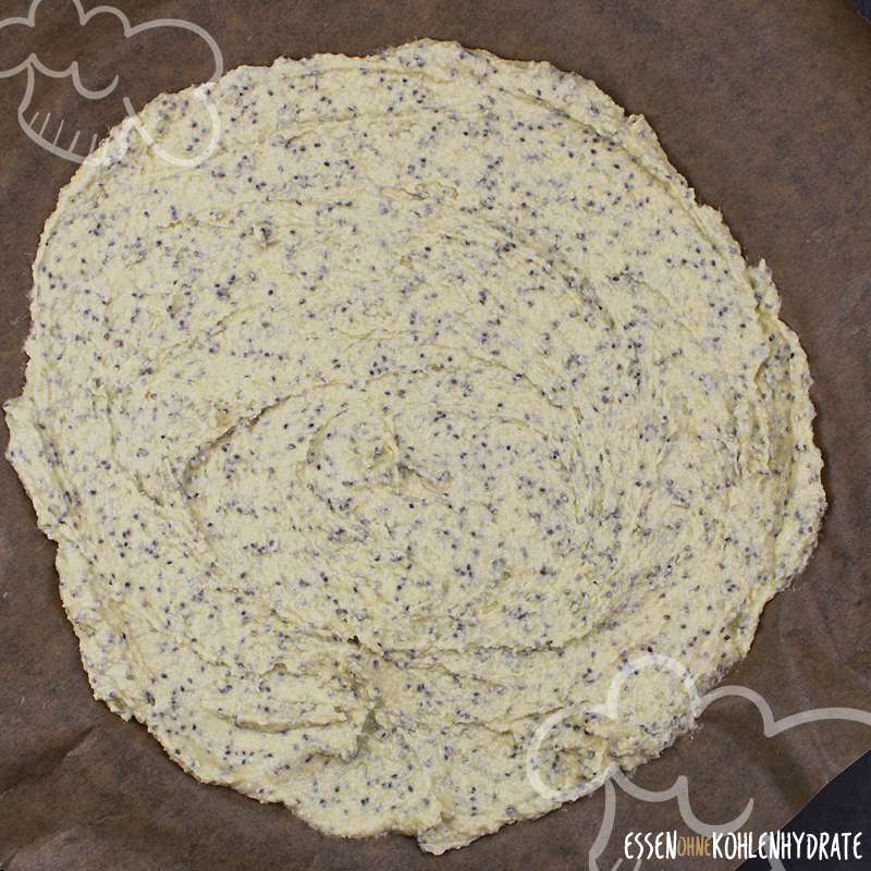 Low-Carb Lachs Spinat Pizza