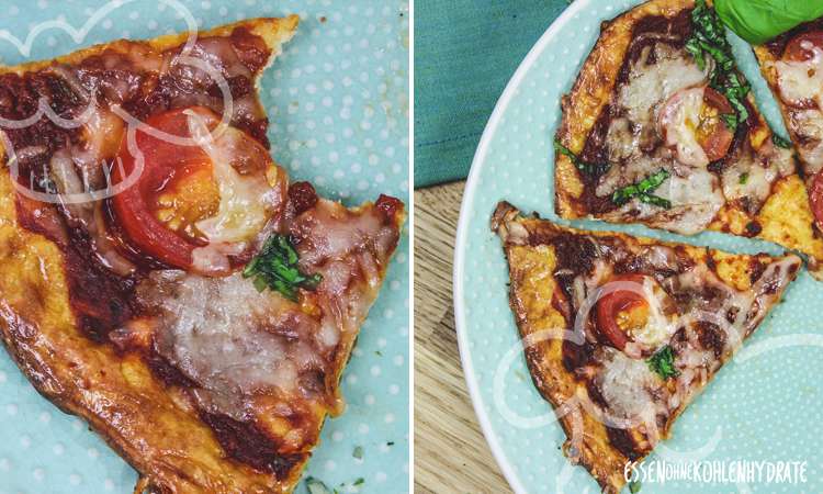 Einfache Low-Carb Pizza (ohne Mehl)