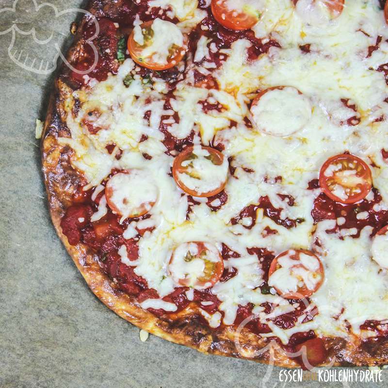 Low-Carb Magerquark-Pizza