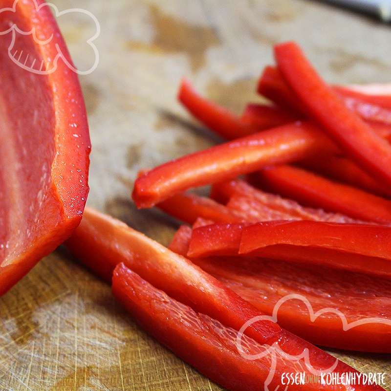 Gegrilltes Rindfleisch mit Gemüse