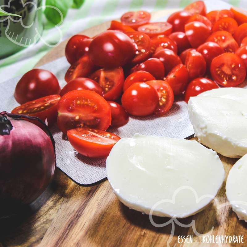 Caprese-Hähnchen