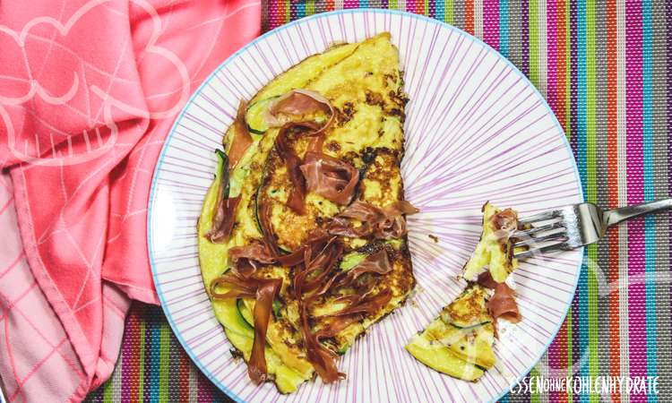 Omelette mit Zucchini