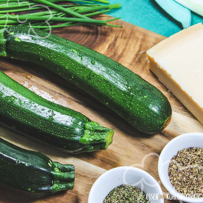 Zucchini-Parmesan-Taler