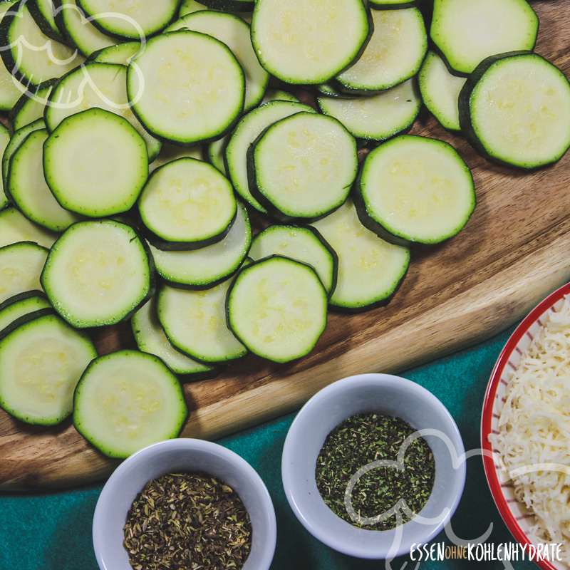 Zucchini-Parmesan-Taler