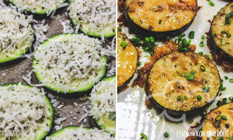 Zucchini-Parmesan-Taler