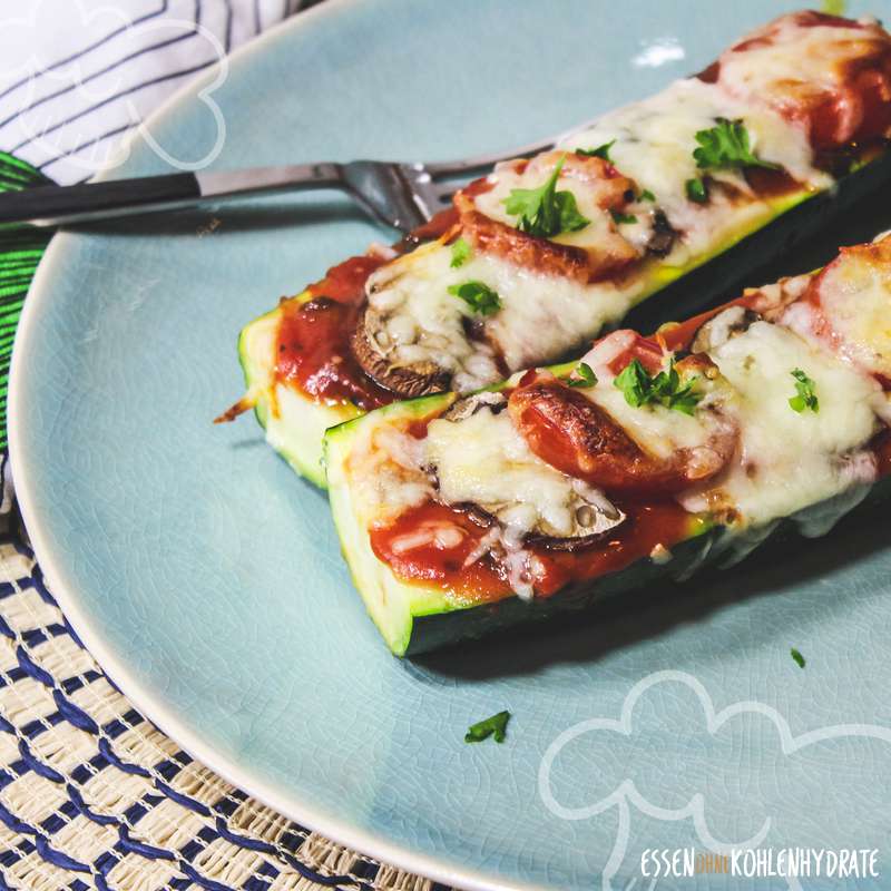 Zucchini-Pizza-Boote