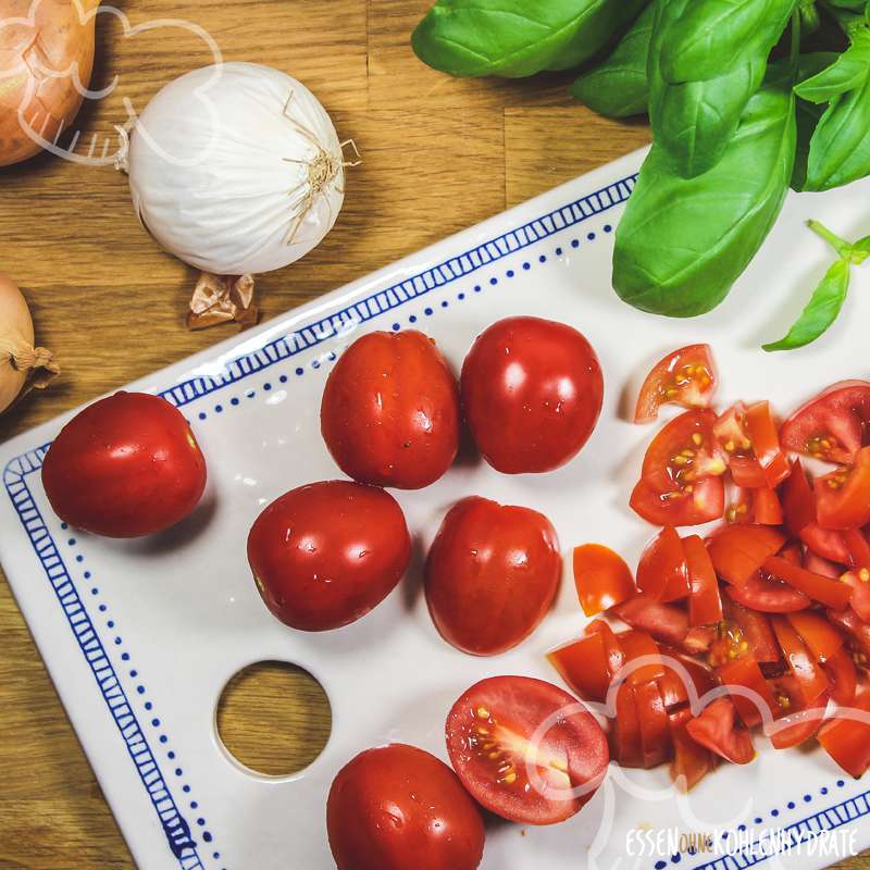 Hähnchen-Bruschetta