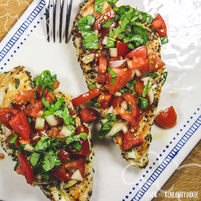 Bruschetta Hühnchen