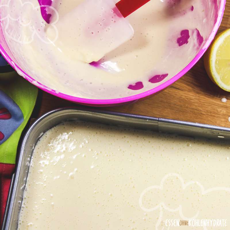 Zitronen-Cheesecake - Essen ohne Kohlenhydrate