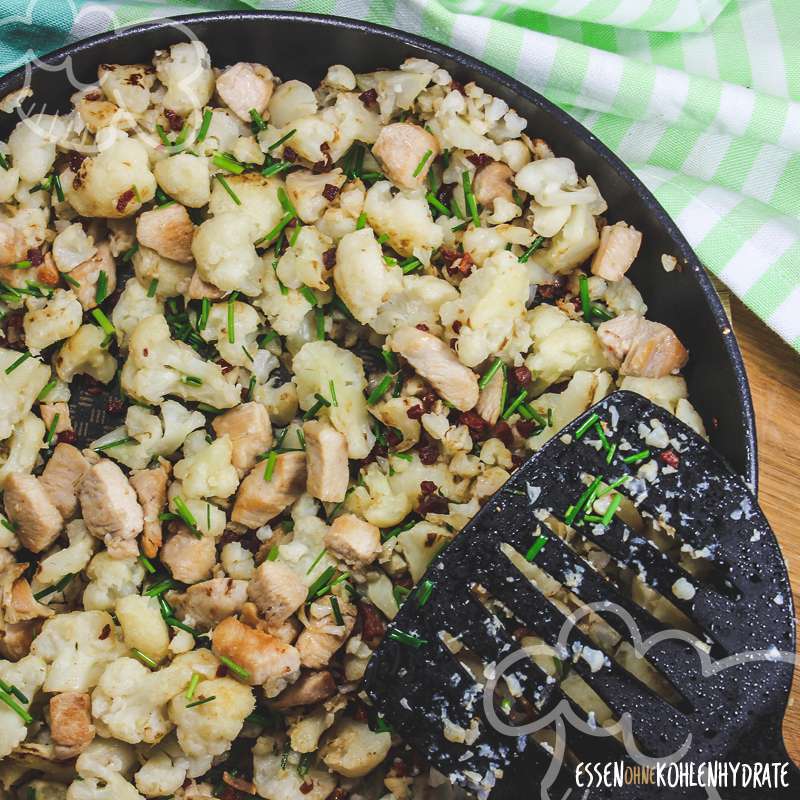 Gerösteter Blumenkohl mit Ei