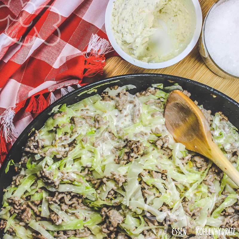 Spitzkohl Hackfleisch Pfanne | Pfannen Marken