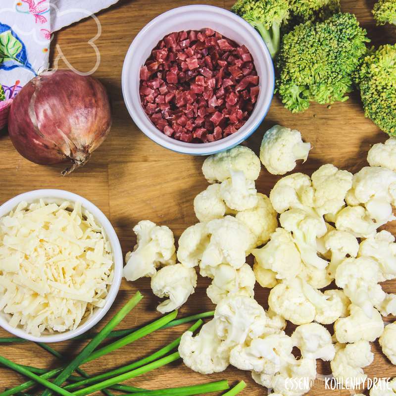 Brokkoli-Blumenkohl-Salat