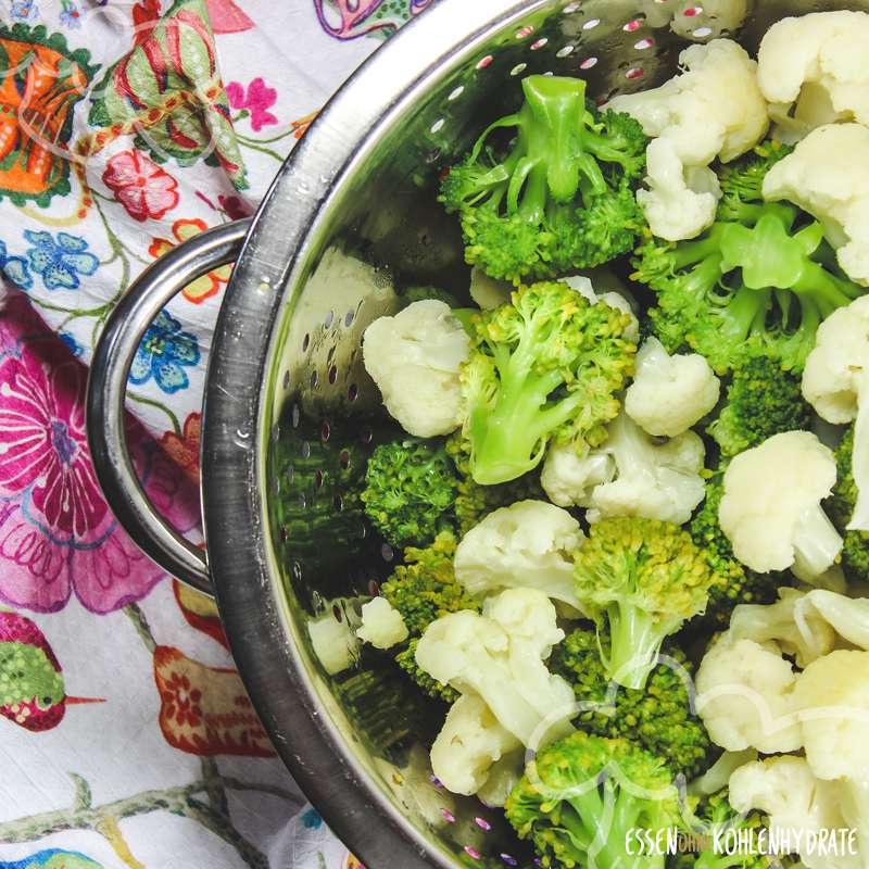 Brokkoli-Blumenkohl-Salat