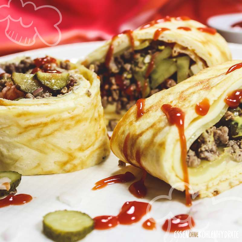 Cheeseburger Rolle