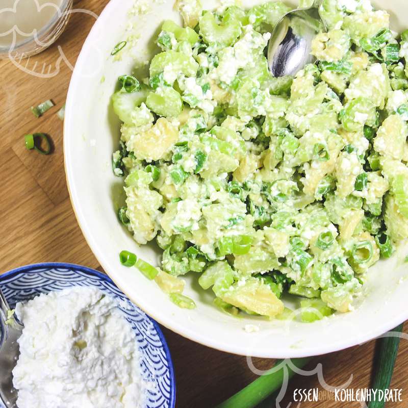 Avocado-Eier-Salat - Essen ohne Kohlenhydrate