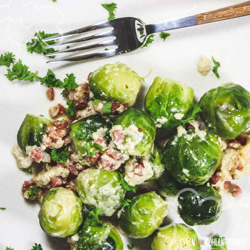 Rosenkohl aus dem Ofen - Essen ohne Kohlenhydrate