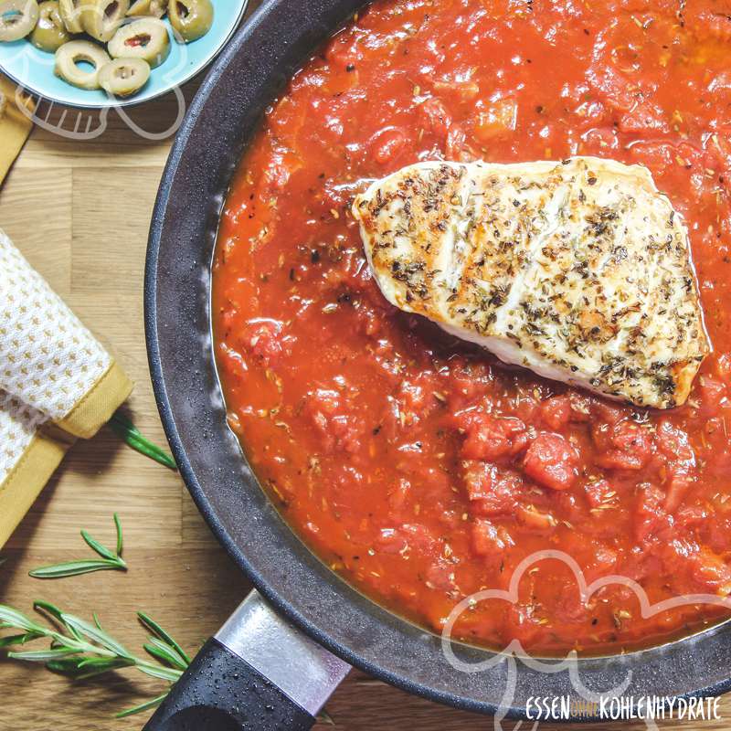 Feta-Hähnchen mit Oliven - Essen ohne Kohlenhydrate