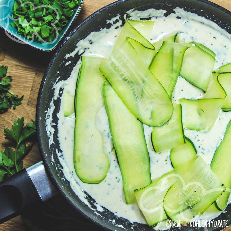 Zucchini-Hähnchen-Pfanne