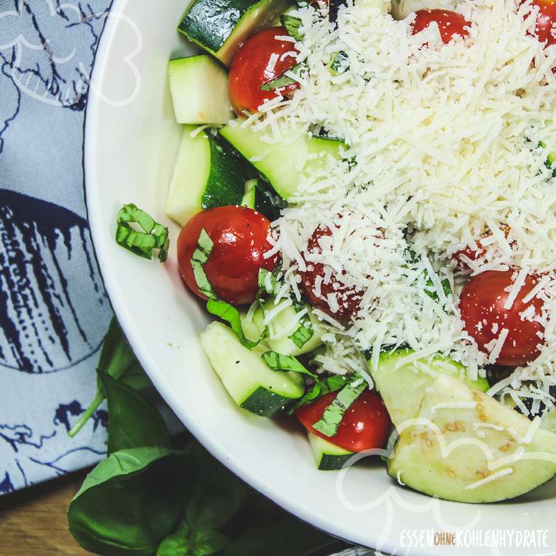 Schnelles Ofengemüse mit Parmesan